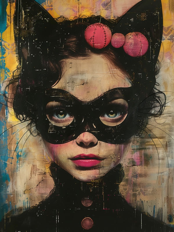 MULHER GATO BY AI