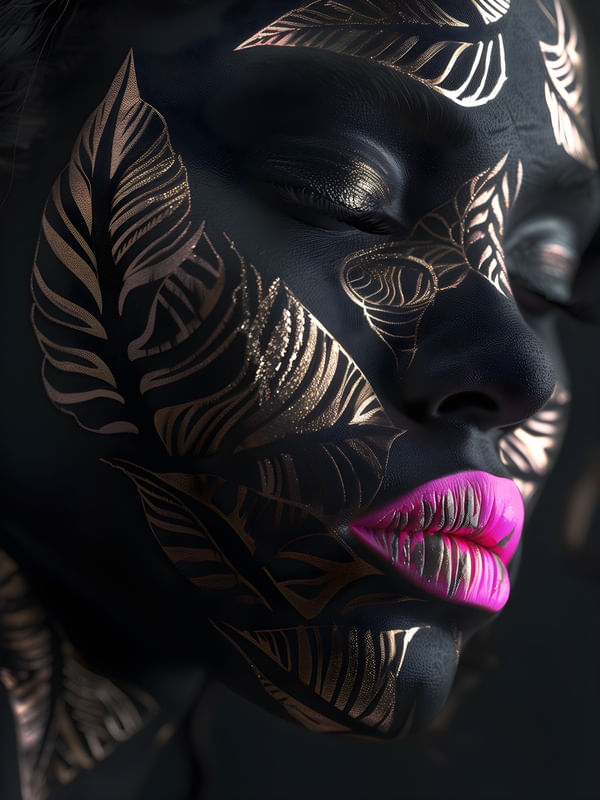 ABSTRACT FACE - 159A-BY AI