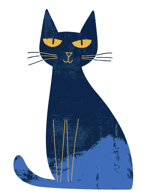 GATO AZUL X