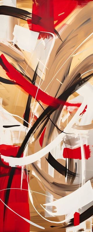 ABSTRACT GOLD - 86A-PV - BY AI