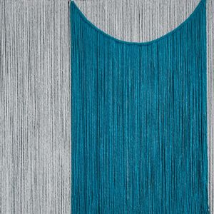 MACRAME AZUL E CINZA