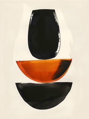 ORGANIC ABSTRACT - 124A-BY AI