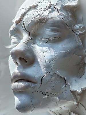 ABSTRACT FACE - 169A-BY AI