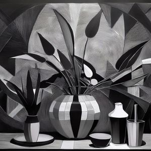 VASO GEOMETRICO BY AI