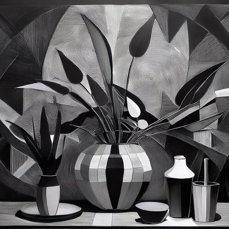 VASO GEOMETRICO BY AI