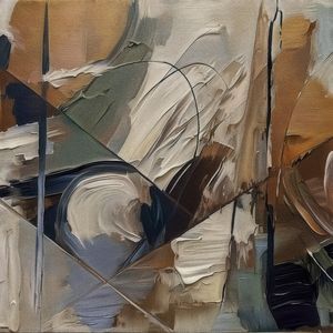 ABSTRACT PAINTING 06 - BY AI