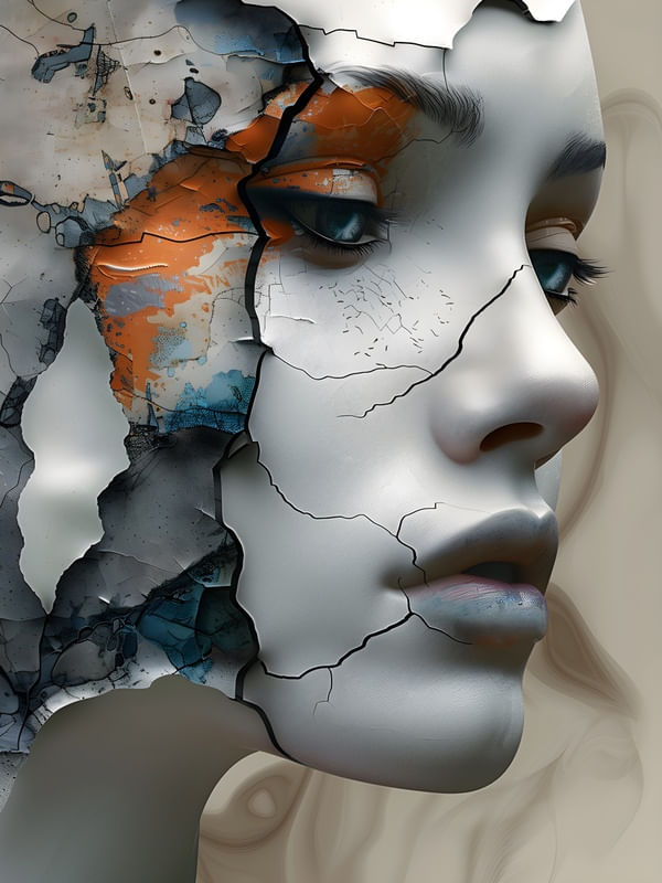 ABSTRACT FACE - 172A-BY AI