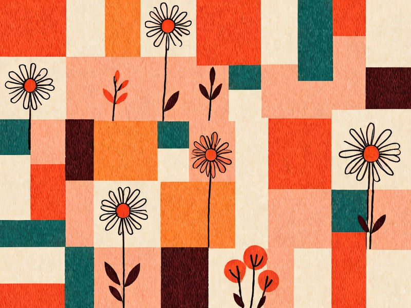 FLORES TEXTURAIS 05 BY AI