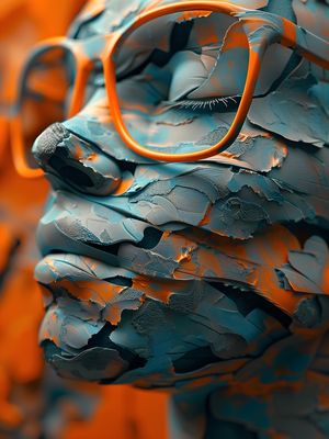ABSTRACT FACE - 173A-BY AI