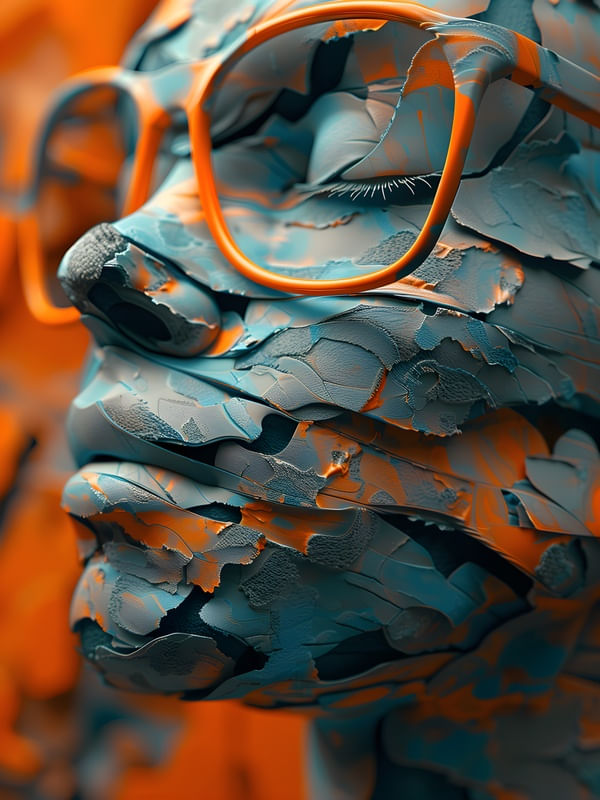 ABSTRACT FACE - 173A-BY AI