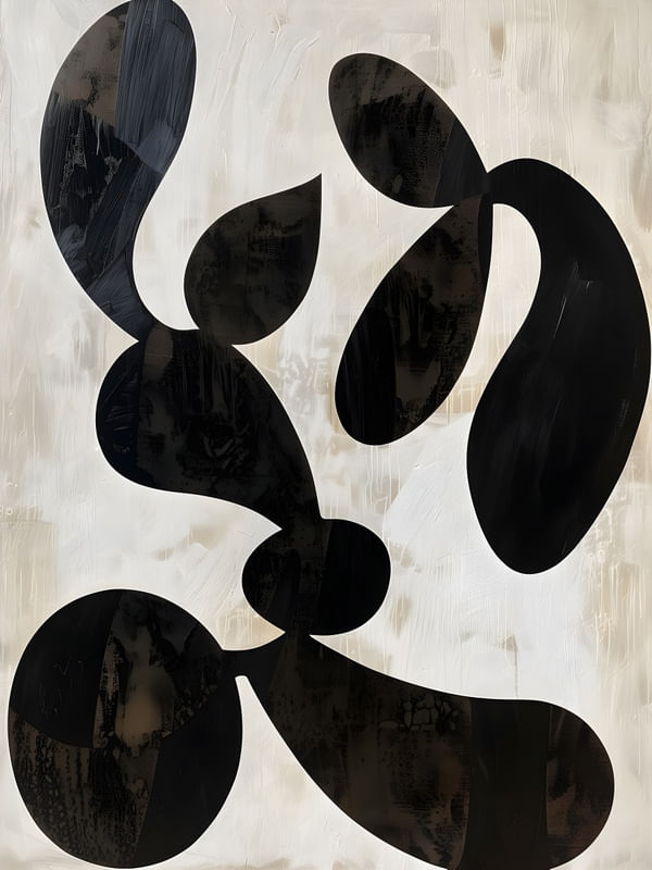 ORGANIC ABSTRACT - 132A-BY AI