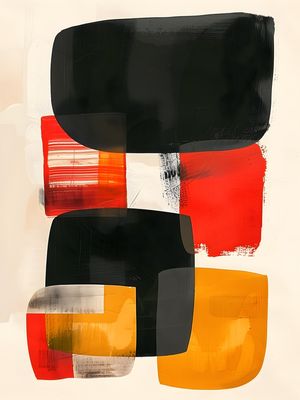 ORGANIC ABSTRACT - 134A-BY AI