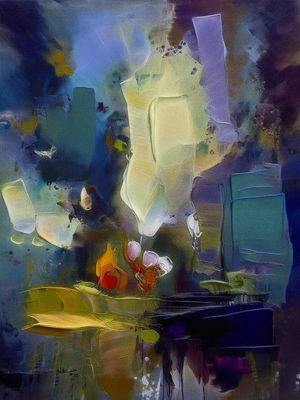 ABSTRACT PAINTING 11 - BY AI