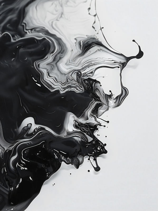 DARK FLUIDS I - BY AI