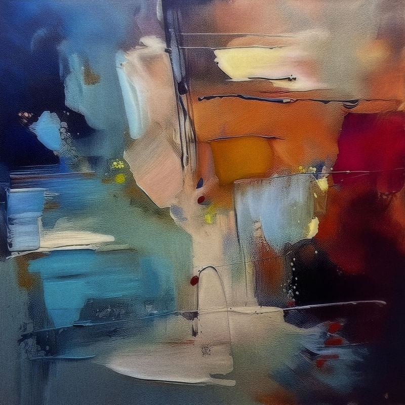 ABSTRACT PAINTING 12 - BY AI