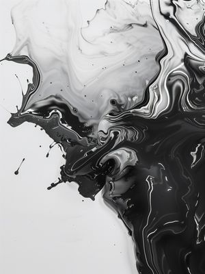 DARK FLUIDS II - BY AI