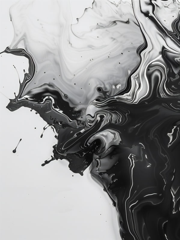 DARK FLUIDS II - BY AI