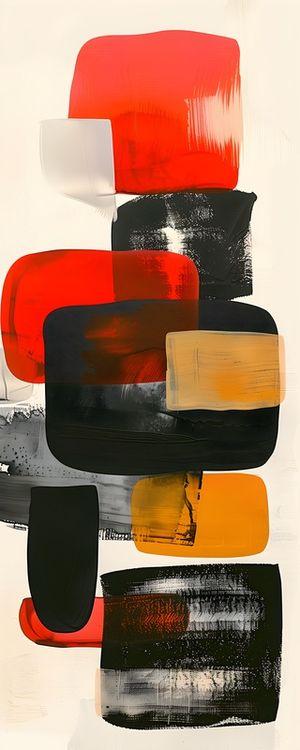 ORGANIC ABSTRACT - 138A-BY AI