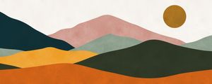 PAISAGEM AQUARELA MINIMALISTA 66