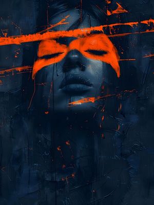 ABSTRACT FACE - 179A-BY AI