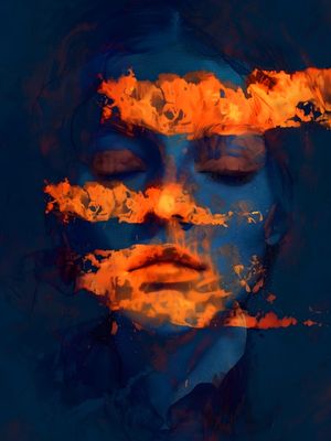 ABSTRACT FACE - 415A-BY AI