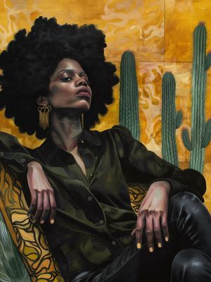 QUEEN OF SHEBA I BY AI