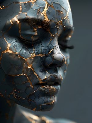 ABSTRACT FACE - 431A-BY AI