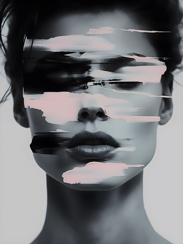 ABSTRACT FACE - 433A-BY AI