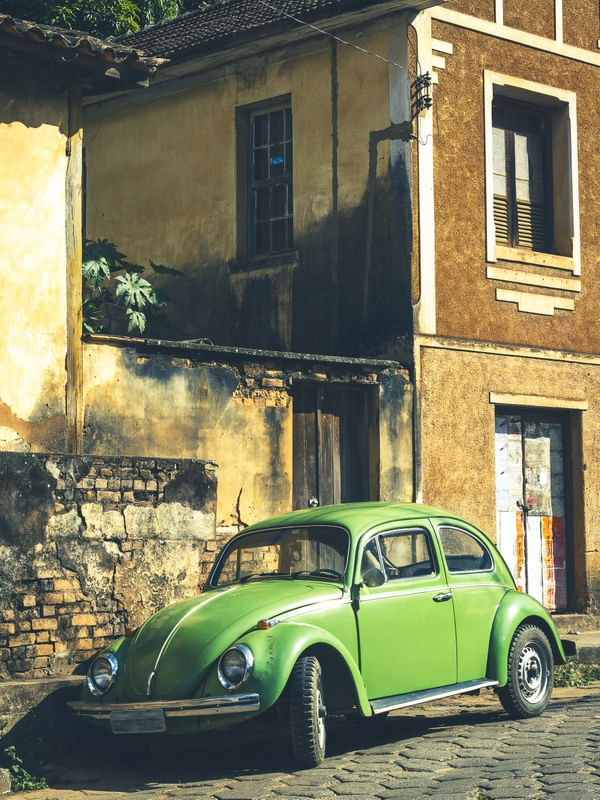FUSCA VERDE FRENTE