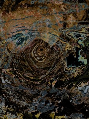 FLUID PAINTING GREEN 2