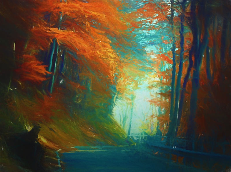 CAMINHO ENTRE O BOSQUE 2