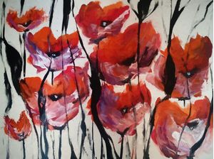 FLORAL VERMELHO