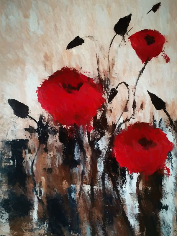 FLORAL VERMELHO 2