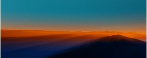 BELO ENTARDECER NAS MONTANHAS