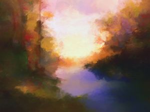 BOSQUE AO AMANHECER