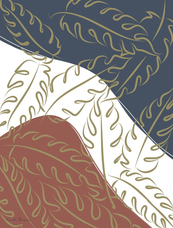 ABSTRACT 7 PALMEIRAS SOBRE LINHAS