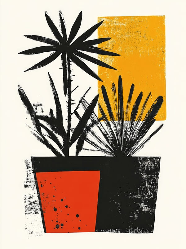 ABSTRACT PLANT 7 BY AI