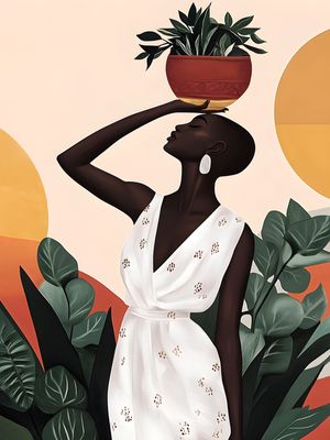 TROPICAL SERENITY 13 BY AI