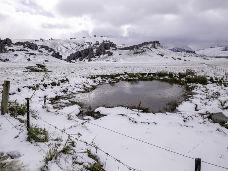 PAISAGEM NA NEVE