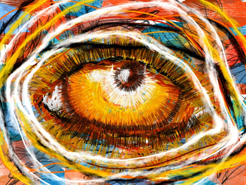 OLHO ABSTRATO