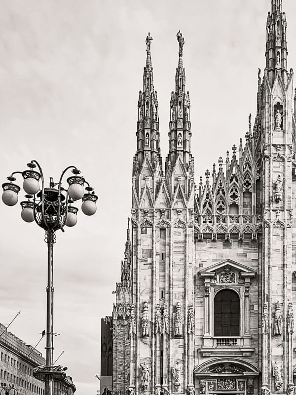DUOMO DI MILANO - BLACK AND WHITE