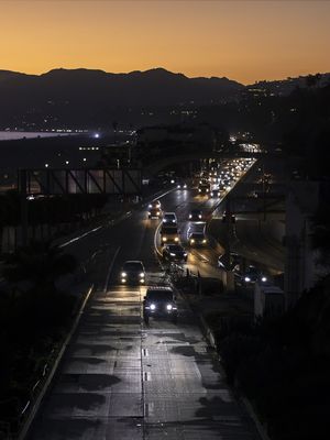 LUZES NA ESTRADA LA - SUNSET