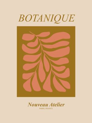 BOTANIQUE - PÔSTER VINTAGE II - DÍPTICO