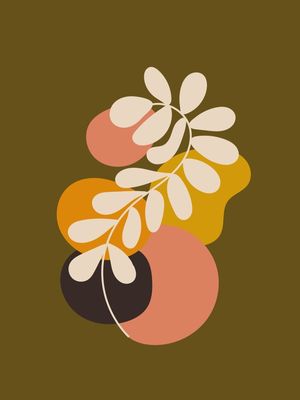 BOTANIQUE - FLORAL I - DÍPTICO
