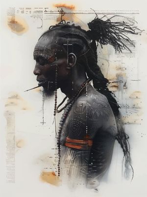 TECHNO TRIBAL BY AI 03