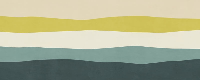 ABSTRACT COLD SUNSET