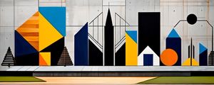 GEOMETRIA URBANA 16 BY AI