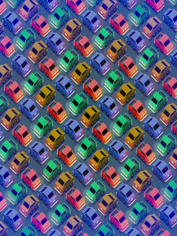 PIXEL TRAFFIC PATTERN