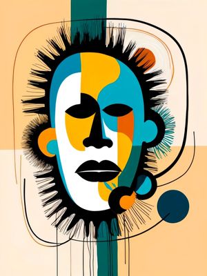 PERFIL ABSTRATO 01 BY AI