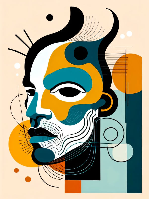PERFIL ABSTRATO 02 BY AI